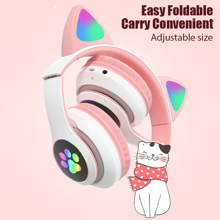 JST-28%20Wireless%20Headphones%20Cat%20Ears%20Bluetooth%20Earphones%20Stereo%20Music%20Earbuds%20Bluetooth%205.0%20Sports%20Gaming%20Headset%20with%20Mic%20-%20Image%204