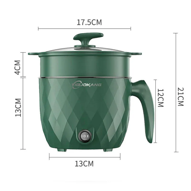 Multifunction 1.8L Electric Rice Cooker – Double Layer Non-Stick Pot ...