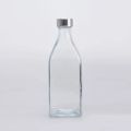Buxton Clear glass Bottle for water Milk , reusable water bottle 1000ML. 