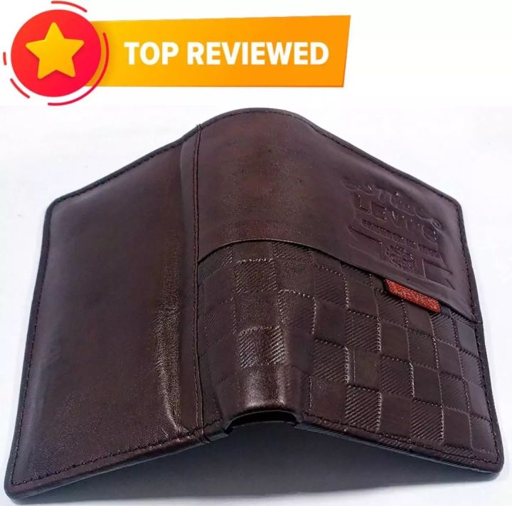 Good%20Quality%20Brown%20Cow%20Leather%20Wallet%20Money%20Purse%20Card%20Holder%20For%20Men%20&%20Women%20-%20Image%202