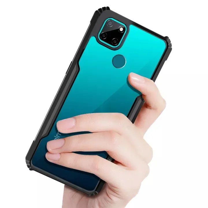 For%20Phone%20Case%20Realme%20C12/%20C25/%20C25S%20Transparent%20Silica%20Gel%20Matte%20Shockproof%20Slim%20Thin%20Cover%20Phone%20Casing%20-%20Image%202