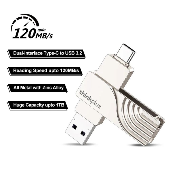 Lenovo%20ThinkPlus%20USB%203.%202%20Type%20C%20To%20USB%20Flash%20Drive%20Pen%20Drive%2032GB~256GB%202%20in%201%20USB%203.2%20Memory%20Stick%20flash%20Disk%20Type-C%20Pendrive%20-%20Image%207