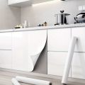 60x120cm White Vinyl Contact Paper Decorative Self Adhesive Shelf Liner Waterproof Wallpaper Removable Peel and Stick Vinyl Size : 24'' x 48'' inches.