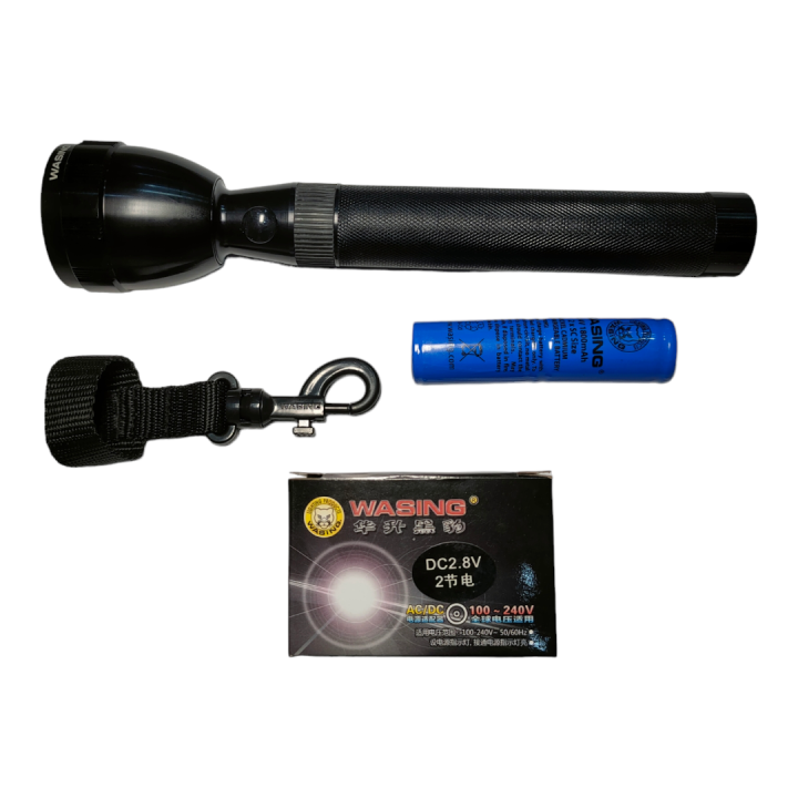 Wasing torch light WFL-AM2L Rechargeable Metal Body flashlight