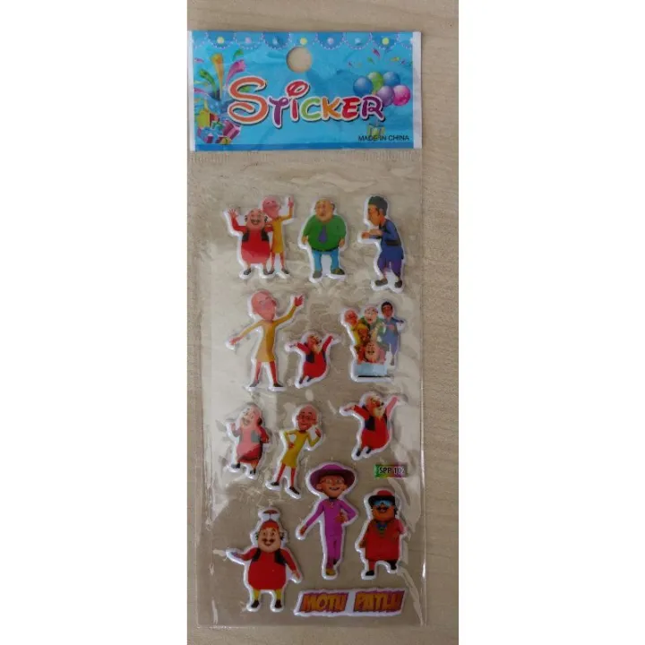 Stickers%20Kids%203D%20Puffy%20Favourite%20Motu%20Patlu%20Cartoon%20Character%20Stickers%20-%20Image%203