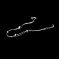 【Fast-selling】 Newest Fashion 925 Sterling Silver Double Layer Frosted Beads Anklets Women Small Ball Pendant Beach Foot Chain Bracelet Jewelry.