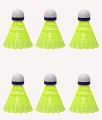 6 Ps Badminton Shuttle Cork Plastic. 