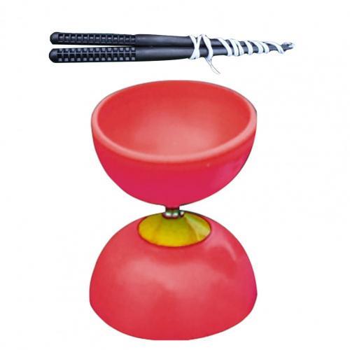 【Daily Necessities For Anyone Store】Funny Chinese YOYO 3 Bearing Clutch Diabolo Metal Sticks Toys Outdoor Parent-Child Interactive Game Toy