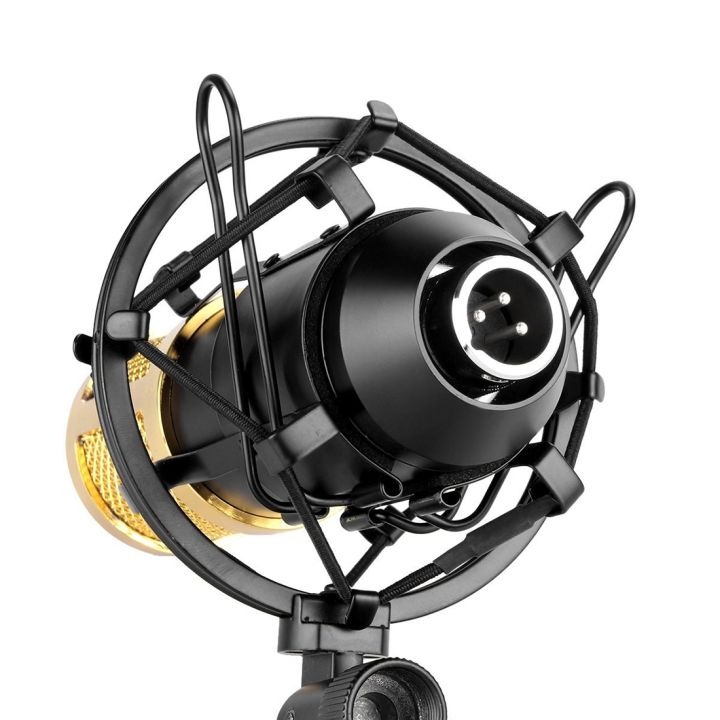 FIFINE%20F-700%20Professional%20Condenser%20Sound%20Recording%20Microphone%20with%20Shock%20Mount%20for%20Studio%20Radio%20Broadcasting%20&%20Live%20Boardcast,%203.5mm%20Earphone%20Port,%20Cable%20Length:%202.5m%20-%20Image%207