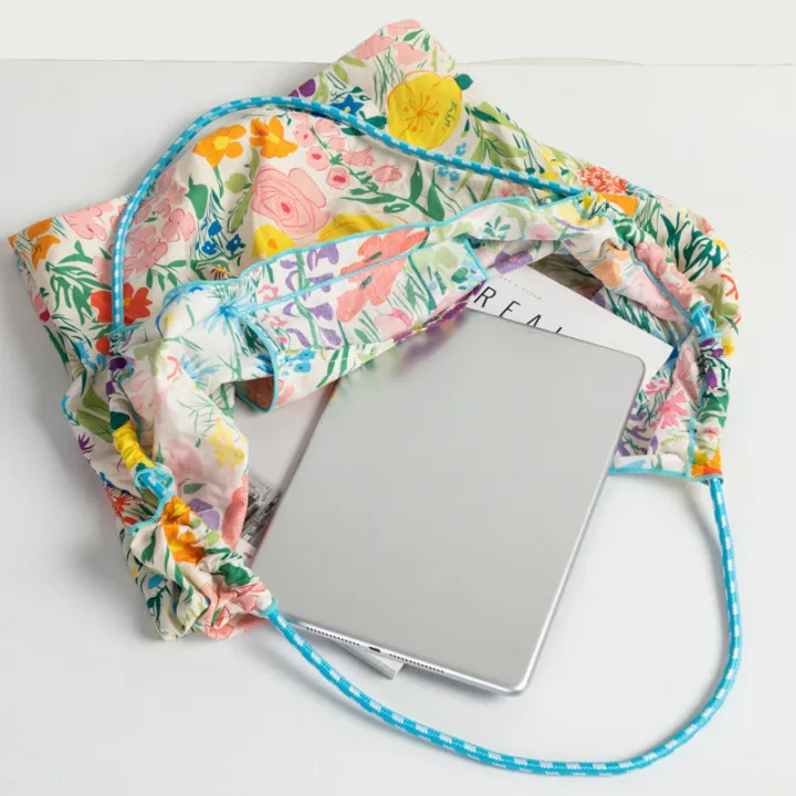 Floral%20Canvas%20Shoulder%20Bag%20Large-Capacity%20Casual%20Hand-Held%20Shopping%20Bag%20For%20Women%20Girls%20Small%20Fresh%20Printed%20Handbag%20Tote%20Bag%20-%20Image%203