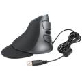 HXSJ Delux USB Wired Ergonomic Vertical Optical Mouse Computer Mice Adjustable 1600 DPI 5D Buttons with Removable Palm Rest. 