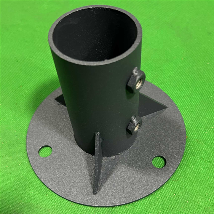 Chain%20Link%20Fence%20Pole%20Floor%20Flange%20Metal%20Chain%20Link%20Fence%20Mailbox%20Accessories%2078mm%20-%20Image%204