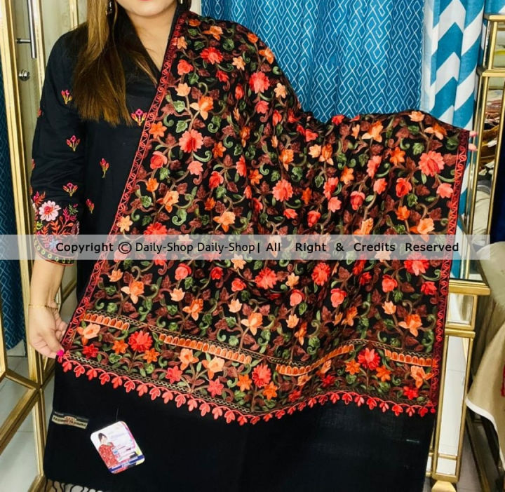 Kashmiri Poshmina Shawl For Women | Cashmere Winter Shal 2024