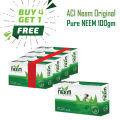 ACI Neem Original Pure Neem Soap 100 gm Buy 4 get 1 free . 