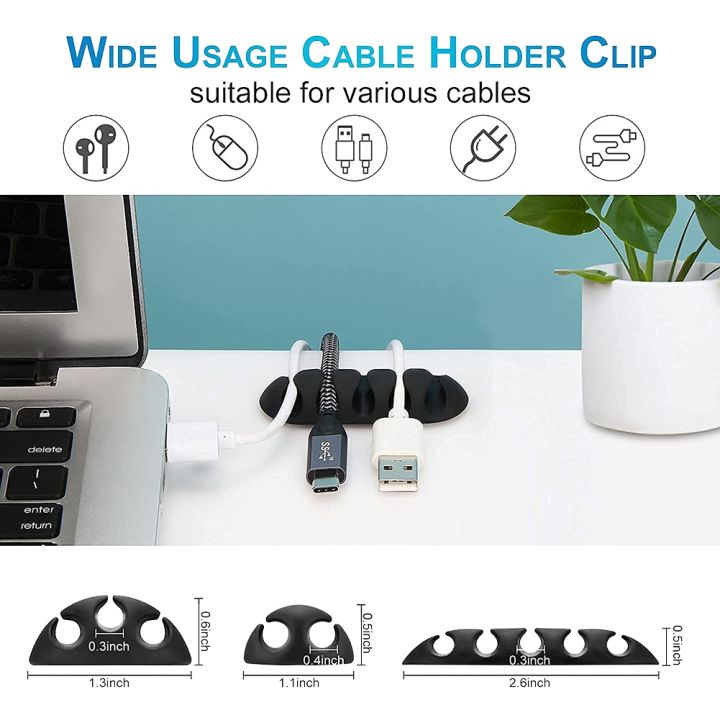 Cable%20Management%20Kit%20126Pcs,Self%20Adhesive%20Desk%20Cord%20Holder%20Cable%20Tie%20-%20Image%205