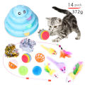 Cat Toys Mouse Shape Balls Foldable Cat Play Tunnel Kitten Tower Funny Cat Tent Pet Supplies for Indoor Cats.