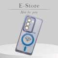 For Infinix Hot 50 Pro Matte Transparent Premium Magsafe Print TPU Case Mobile Back Cover Casing-EFH. 