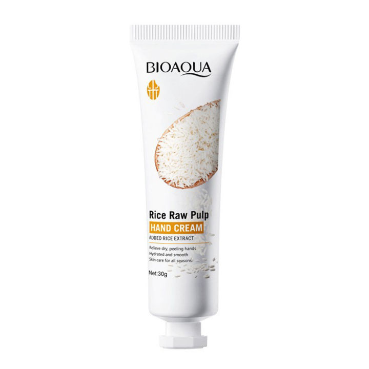 BIOAQUA Rice Extracted Hydrating & Smooth Hand Cream- 30g