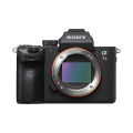 Sony a7 III ILCE7M3/B Full-Frame Mirrorless Interchangeable-Lens Camera with 3-Inch LCD, Body Only Base Configuration - Black. 