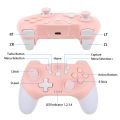 Programmed Vibration Joystick with Game Controller for PC Game Controller Oe Wireless Gamepad Lit for Switch Pled Console Gamepad. 