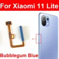 Fingerprint Sensor Flex Cable For Xiaomi Mi 11 Lite M2101K9AG Mi 11 Lite 5G M2101K9G Home Return Flex Ribbon With Power Button. 