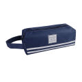 Portable Canvas Pencil Case Large Capacity Stationery Pen Storage Bag Double Layer Student Pencil Cases Bag School Supplies.