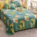 Customized LOGO Photo Cartoon Anime Flat Sheets Soft Personalized Luxury Bed Sheet Twin FULL Queen Size Kids Gift Bed Cover.