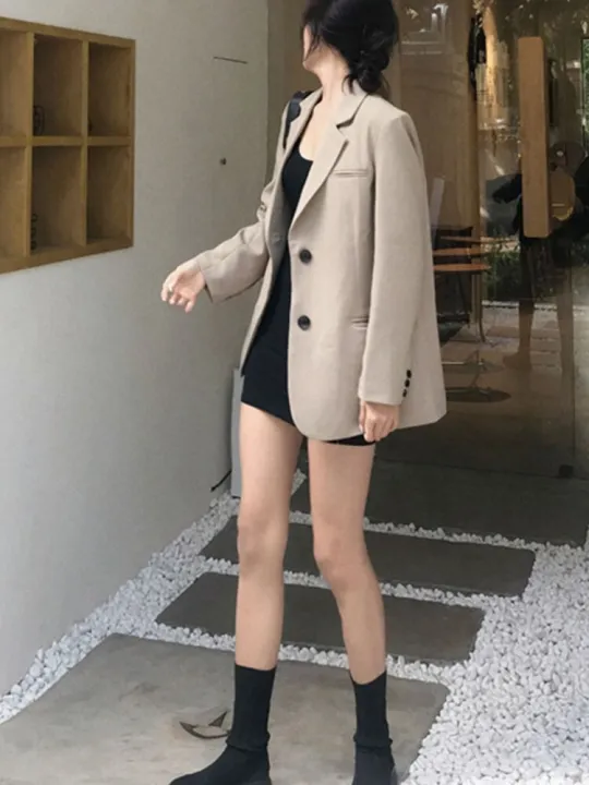 UNXX%20Blazer%20Jackets%20for%20Women%202022%20Black%20Blazers%20Office%20Lady%20Korean%20Coats%20Laides%20Tops%20Veste%20Dameskleding%20Veste%20Tailleur%20Femme%20-%20Image%207