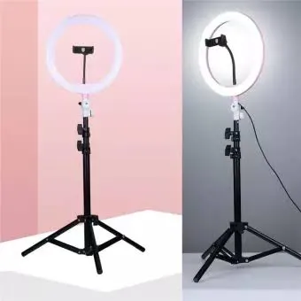 12"%20Ring%20Light%20with%20Stand%20&%20Phone%20Holder%20for%20Live%20Stream/Makeup,%20Mini%20Led%20Camera%20Ringlight%20for%20YouTube%20Video/Photography%20Compatible%20with%20iPhone%20-%20Image%204