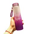 Hello Master Plastic Water Bottle – Perfect for Outdoors, School, and Office Hydration. 