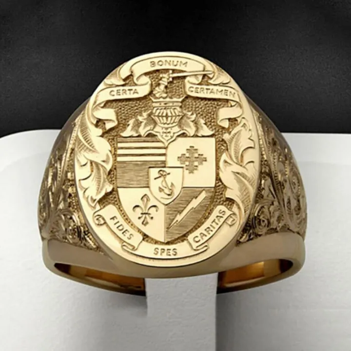 Luxury%20Gold%20Plated%20Coat%20of%20Arms%20Sweet%20Signet%20Engraved%20Rings%20for%20Men%20Women%20Hip%20Hop%20Dance%20Party%20Court%20Style%20Ring%20Jewelry%20Gift%20-%20Image%203
