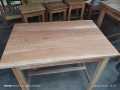 wooden reading table mehgony 3/2fit. 