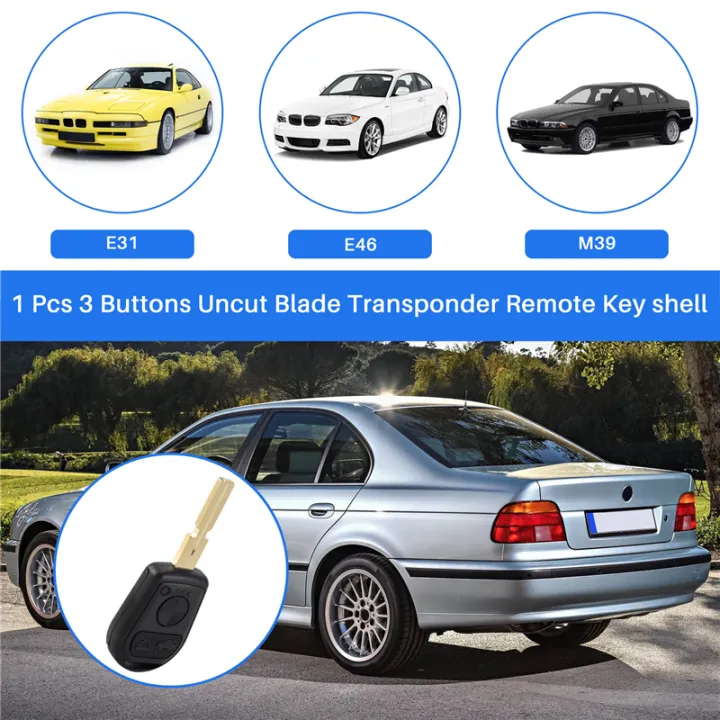 Uncut%20Replacement%203%20Button%20Car%20Remote%20Key%20Keyless%20Shell%20Case%20for%20E31%20E32%20E34%20E36%20E38%20E39%20E46%20Z3%20-%20Image%207