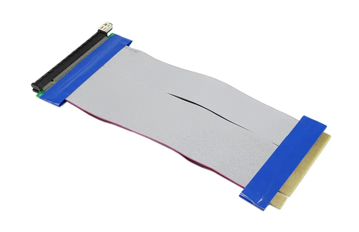 PCI-E%20PCI%20Express%2016X%20Riser%20Card%20Extender%20Flex%20Flexible%20Extension%20Cable%20for%201U%202U%20Small%20Case%20-%20Image%206