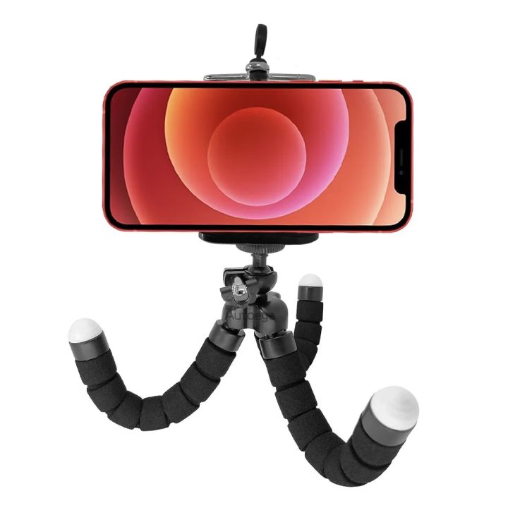 Mobile%20Cell%20Phone%20Holder%20Flexible%20Octopus%20Tripod%20Stand%20Sponge%20Lazy%20Deformation%20Remote%20Controller%20Bluetooth%20Photo%20Accessories%20-%20Image%204