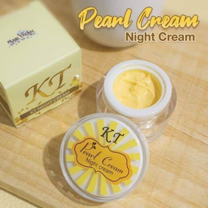 KT Gold Plus Night Cream – Intensive Whitening & Anti-Aging Formula (10g) – Made in Thailand