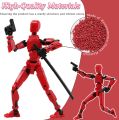 Multi-Jointed Movable Shapeshift Robot 3D Printed Mannequin Dummy 13 Action Figures Toys Kids Adults Parent-children Games. 