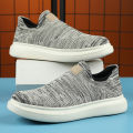 Rui Couple's Unisex Shoes Sports Shoes Mesh Breathable Casual Shoes Soft Bottom Comfortable Slip-on Sock Shoes Men. 