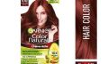 Indian product Hair styling Garnier Color Natural Intense Red shade no 6.60 used for male/female - 70 ml + 60 gm. 