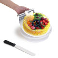 Kitchenware Cake Decorating Turntable Rotating Cake Stand Lifter Icing Smoother Spatula. 