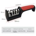 Knife Sharpener 4/3-Stage – Multi-Functional Handheld Kitchen Tool with 4/3-Slot Sharpening System (1pcs)). 