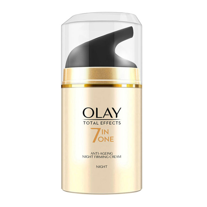 Olay Night Cream: Total Effects 7 in 1 Anti Ageing Night Moisturiser 50g