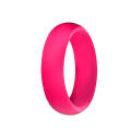 Comfortable Wedding Ring Safe Flexible Silicone Band Silicone 1pc Gym Ring for Work Sports Gym Active Lifestyle Outdoor Activities. 