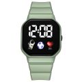 Children Digital Watches Student Silicone Strap Wristatch for Kids Boys Buckle Teen Cheap Hand Clock Youth Women Hour Football. 