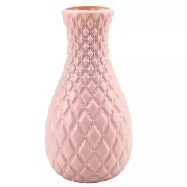 Nordic%20style%20diamond%20pattern%20vase%20fake%20plastic%20flower%20vase%20pot%20home%20decoration(%201psc)%20-%20Flower%20Vase%20-%20Image%209