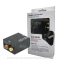Optical Coaxial Toslink Digital to Analog Audio Converter Adapter RCA L/R 3.5mm. 