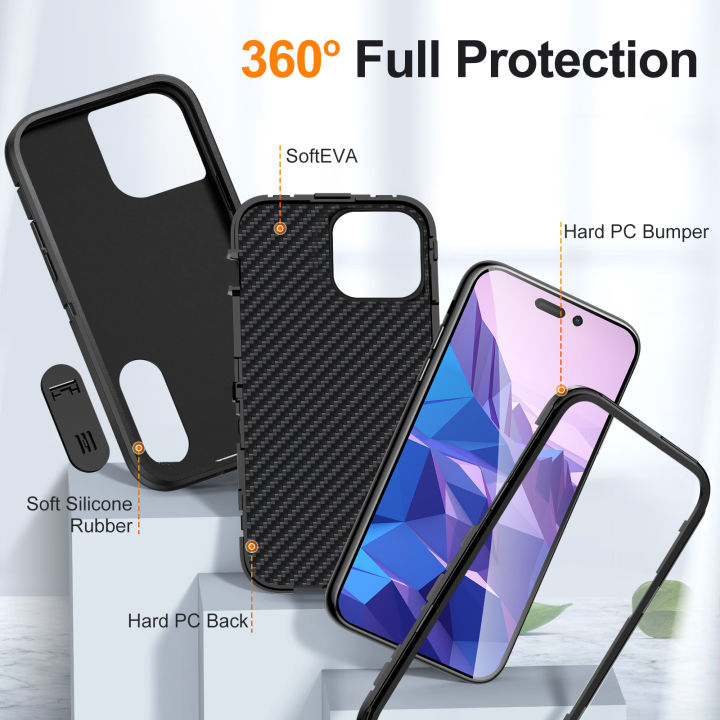 3%20In%201%20Full%20Cover%20Shockproof%20Phone%20Case%20With%20Stand%20For%20iPhone%2015%20Pro%20Thick%20Hard%20Phone%20Casing%20Contrasting%20Colors%20Fashion%20Phone%20Cover%20Shell%20-%20Image%203