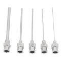 5Pcs Gauge Blunt Stainless Dispensing Syringe Needle Tip 12/16/18/20/25/38G. 