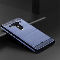Shockproof Silicone Case for HTC U12 Plus U12+ Brushed Carbon Fiber Case for HTC U12plus u12 + Back Cover Coque Fundas.