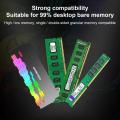 Coolmoon Ra-2 Ram Cooler High Efficiency 5v Argb Memory Module Heat Sink Light Effect Desktop Computer Memory Cooler.